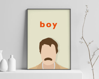 boy Inspired by The Killers Art Poster Print