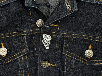 The Killers Lightning Bolt Black Acrylic Pin Badge | Band Logo Pin - Image 3