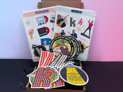 The Killers Sticker Box - Perfect gift for fans of The Killers