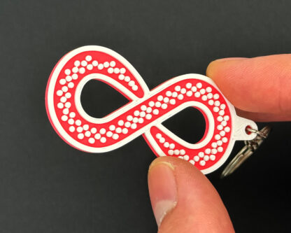 Infinity - The Killers Inspired Keyring | The Killers Band Key Chain | Imploding The Mirage Tour - Image 5