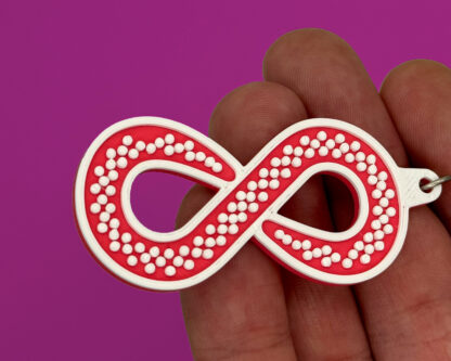 Infinity - The Killers Inspired Keyring | The Killers Band Key Chain | Imploding The Mirage Tour - Image 4
