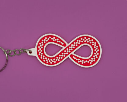 Infinity - The Killers Inspired Keyring | The Killers Band Key Chain | Imploding The Mirage Tour - Image 2