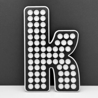 The Killers Inspired K Wall Sign | Laser Cut Wall Art For Indie Music Fans
