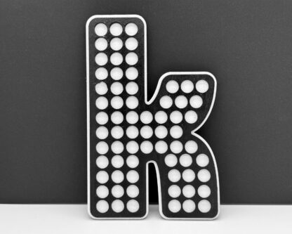 The Killers Inspired K Wall Sign | Laser Cut Wall Art For Indie Music Fans