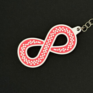 Infinity - The Killers Inspired Keyring | The Killers Band Key Chain | Imploding The Mirage Tour