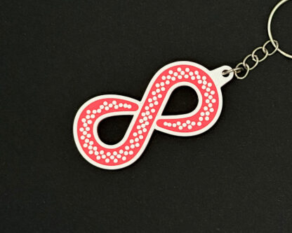 Infinity - The Killers Inspired Keyring | The Killers Band Key Chain | Imploding The Mirage Tour