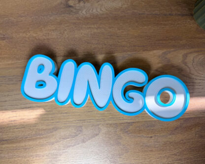 Personalised Bluey Inspired Desk Name Sign - Image 3