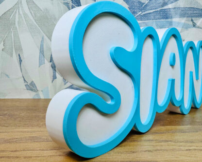 Personalised Bluey Inspired Desk Name Sign - Image 4