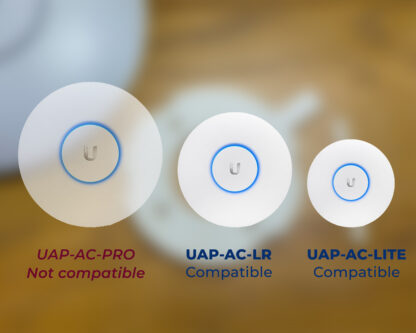 Unifi UAP-AC-LR, UAP-AC-LITE Ubiquiti Access Point Mounting Plate, Wall or Ceiling Mount, 3D Printed Replacement - Image 3