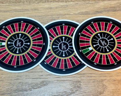 The Killers Vinyl Sticker - Roulette Wheel Art for Laptops & Phones - Image 3