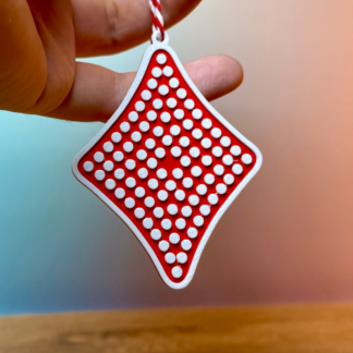 Rebel Diamonds Ornament - The Killers Inspired Christmas Tree Decoration