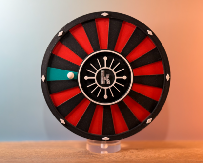The Killers Inspired 3D Roulette Wheel Wall Art - Rebel Diamonds Album Decor