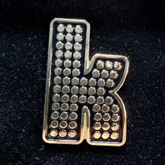 Gold Enamel Pin Badge Inspired by The Killers - Limited Edition Collectible Accessory for Fans
