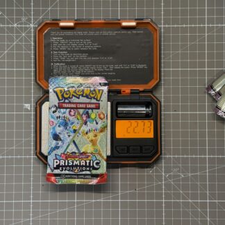 ~22.73g Pokémon TCG Prismatic Evolutions Booster Pack – Weighed, Sealed, HEAVY