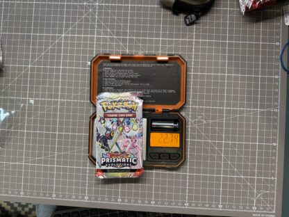 ~22.74g Pokémon TCG Prismatic Evolutions Booster Pack – Weighed, Sealed, HEAVY