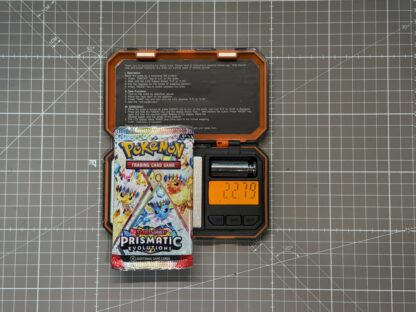 ~22.79g Pokémon TCG Prismatic Evolutions Booster Pack – Weighed, Sealed, HEAVY